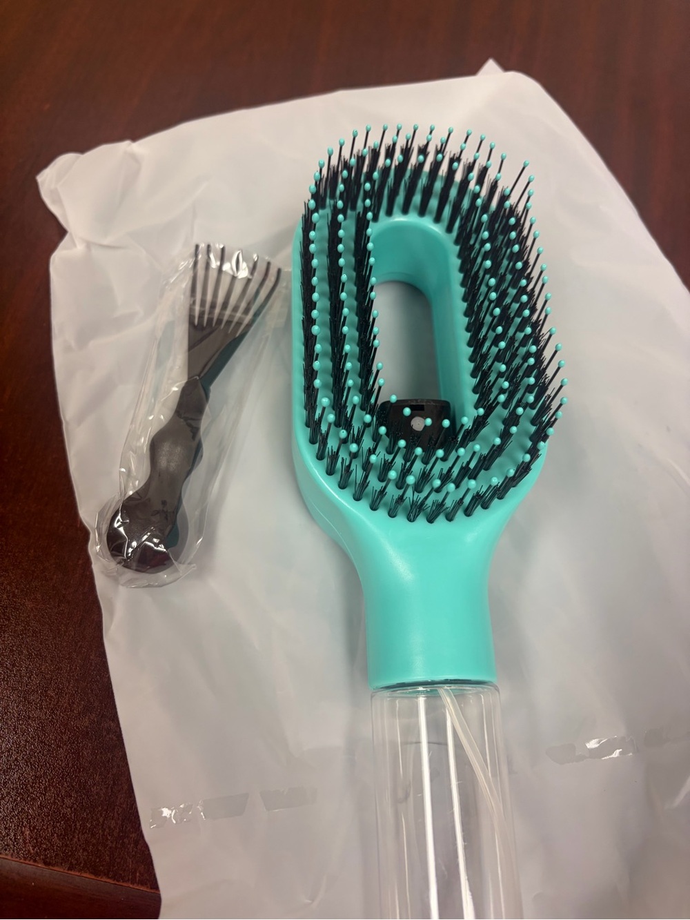 Kids Detangler Bath Brush - Teal